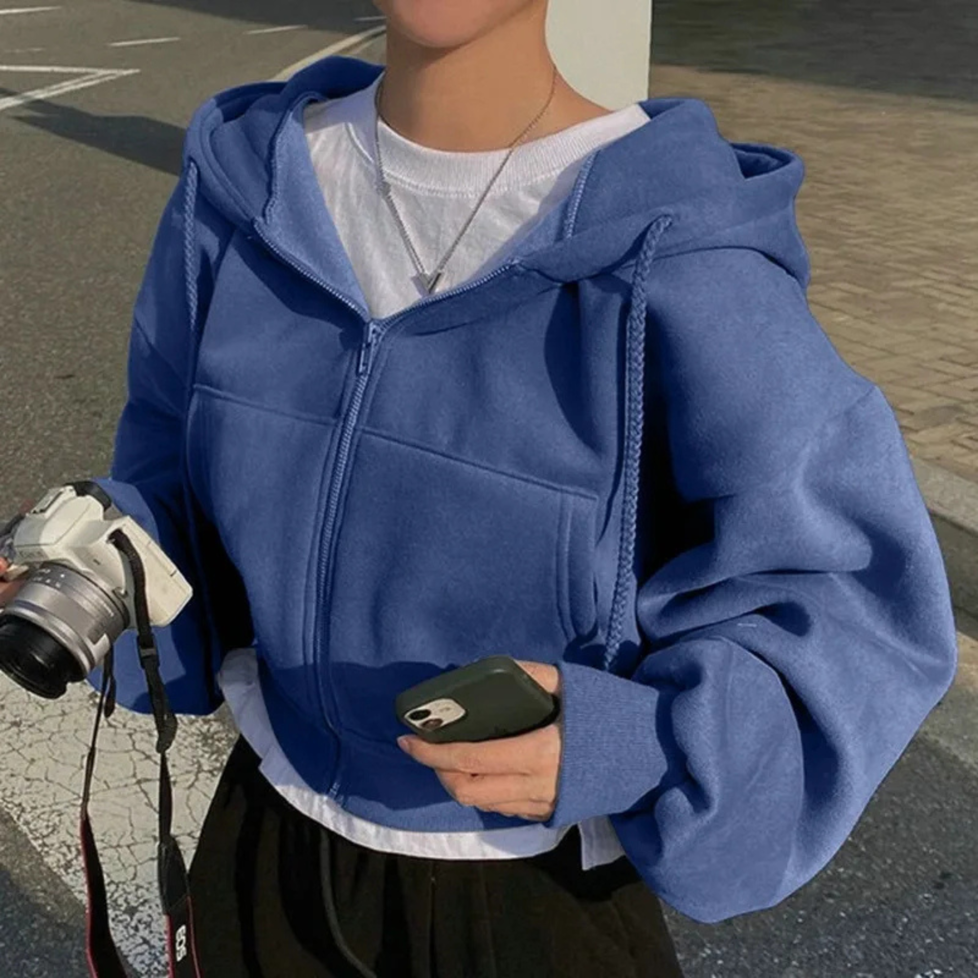 Luna Boutique | Sweat-shirt en molleton d'automne