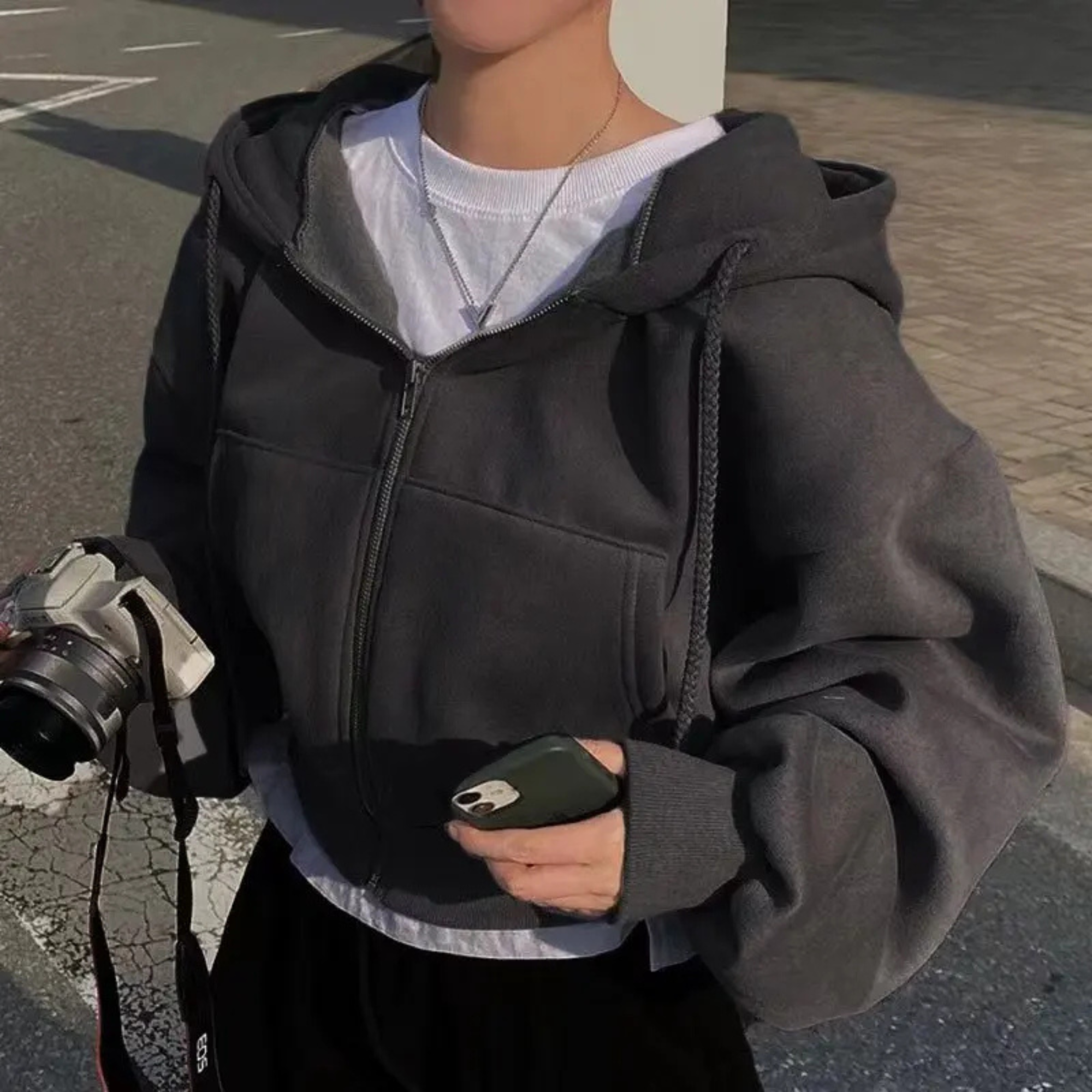 Luna Boutique | Sweat-shirt en molleton d'automne